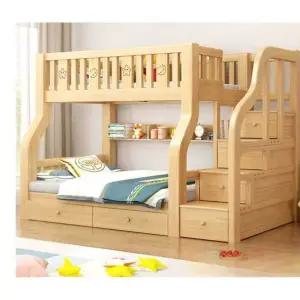 성인 원목 벙커침대 원룸 자취 이층 수면 낮은 프레임