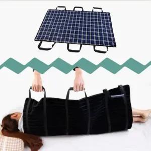 (타입 62cm x 110cm)환자용 이동 보조 매트 뒤집기 패드 62x 110cm 침대 간호 용품 소변 노인 이송