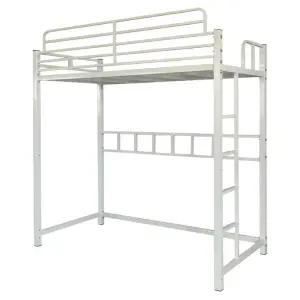 벙커침대 철제 대형 원룸 난간 기숙사 프레임 학생