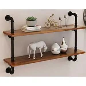 파이프 선반 북카페 책장 브라켓 인더스트리얼 2단