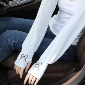 여성팔토시 여성 토끼 팔토시 손등 쿨토시 운전 산책 골프 슬리브