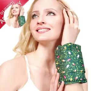 허브찜질팩 손목 발목용(그린 색상)