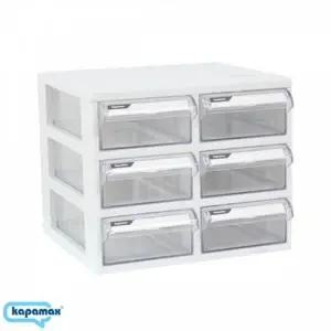 (옵션 선택)멀티케이스 보관함 6단 보관함 사무용품 서류보관함 공구보관함 필기도구 수납함