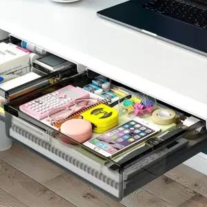 ( )책상 보조 서랍 부착식 데스크 수납 정리 사무용품