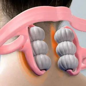 TBZ 휴대용 목 어깨 승모근 핸드마사지기 안마기