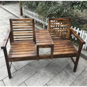 원목 야외 테이블 2인용 정원 등받이 카페 테라스 발코니 파라솔테이블 티테이블 의자