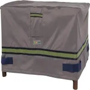 덕커버 소테리아 방수 52인치 직사각형 파티오 오스만/사이드 테이블 야외