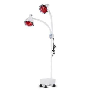 더블헤드 원적외선 온열기 가정용 스탠드 찜질 적외선 물리 램프