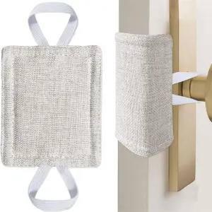 도어 소음기 재머 조용한 클로저 쿠션 슬램 방지기 유모차 범퍼 안전 패드 소음 감소를 위한 래치 커버 4 x