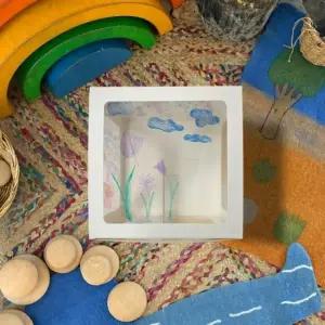 그리기 투명 필름 박스 S