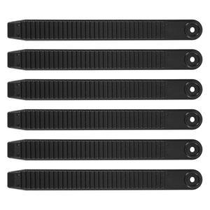 고스노르 6pcs 스노보드 발목 사다리 스트랩 바인딩, 고탄성 스트랩 인 스노보드 바인딩 스트랩 교체 고탄성 스트랩 인 스노보드 바인딩 사다리