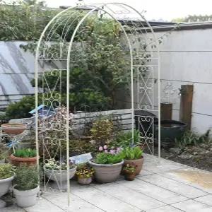 스텐 울타리 아치 지지대 정문 철제 와이비홀딩스