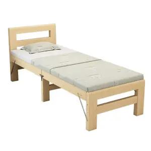 침대 확장 사이드 저상형 연장 원목 프레임 일반스프링