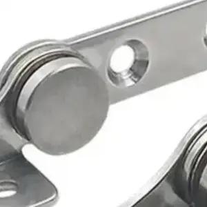 호환  1개 조절 임의 각도 힌지 스톱 304 스테인리스 스틸 댐핑 힌지 프레임 없는 댐핑 샤프트 포지셔닝