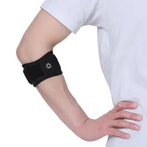 테니스 및 골퍼를 위한 더 팔꿈치 보호대 건염 팔뚝 팔 지지대를 조절 가능한 압박 스트랩