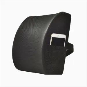 허리쿠션 등받이허리쿠션 사무실 차량 허리보호 인체공학 쿠션