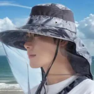 방충 벌망모자 벌초 낚시 해충방지 햇빛차단 양봉모자