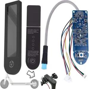 샤오미 미지아 M365 전기 스쿠터 완벽 회로 기판용 GLDYTIMES 오리지널 대시보드 교체용 화면 커버 포함