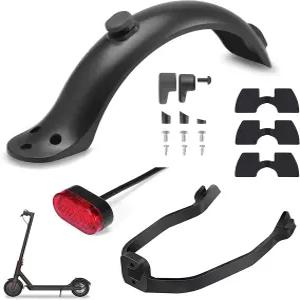 Yunggeln 후방 머드가드 스쿠터 펜더 브래킷 교체 액세서리 지원 Xiaomi 1S / M365 Pro와 호환됩니다