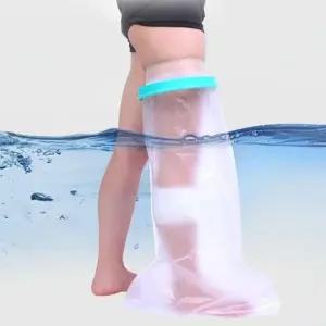 (옵션 허벅지)깁스 샤워 커버 통깁스 붕대 방수포 링거 허벅지 손목보 호대 발목 보호대 반깁스 테이핑