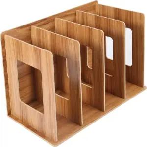 나무 책상 책장 DIY 책꽂이 학생 DVD 선반 홈 오피스용 다기능 테이블탑 정리함