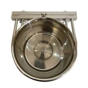 대형견 걸이형 밥그릇 고양이 분리형 반려견 식기 그릇 물그릇 14CM 고정식