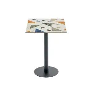 CZ4401 세라믹 사각 바테이블 블랙스틸 600 1color 바테이블