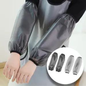 김장 반투명 방수팔토시 작업용 주방 사무용 토시 화이트