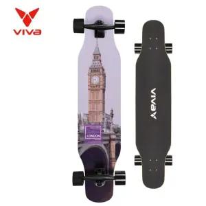 VIVA 비바 스케이트보드 42 런던디자인 예쁜 크루저 라이딩 운동