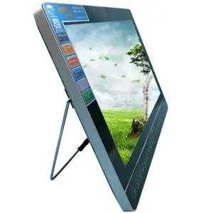 25 인치 휴대용 DVD VCD 플레이어 스피커 HD 비디오 게임기 MP4 3 모바일 오디오 음악 노래 TV 포트 강화