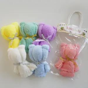 [갓샵]곰돌이 수건 핸드 타올 유치원 어린이집 답례품 선물