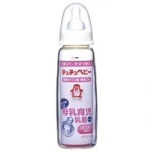 (쭈쭈베이비)모유육아유리젖병 (240ml) 젖꼭지 젖병 쭈쭈베이비 아기용품