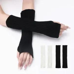 울장갑 (큰손할인) 니트핸드워머 겨울코디 털장갑 암워머