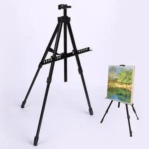 접이식 이젤 휴대용 이젤 알루미늄 가벼운 미술 작품 야외 그리기