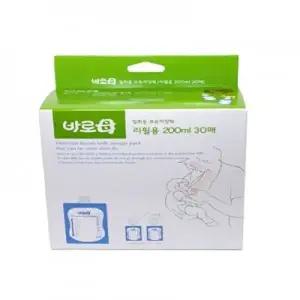 바로모 모유저장팩 200ml 30매
