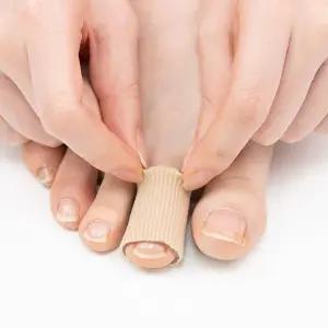 퍼펙토 발가락 실리콘 보호 굳은살 티눈 통증완화튜브 젤튜브 발젤 티눈대 가락링 교정