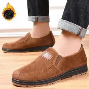 겨울로퍼 남성 겨울 단화 털안감 발편한 데일리 로퍼