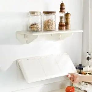 [SBD] 다용도 주방 수납 선반 원룸 공간 보조 폴딩 간편 접이식 선반대