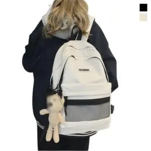 스타일 캐주얼 중고생 공간 클래식 베이직 가방 편한 백팩가방 여성백팩 여성 백팩 가방