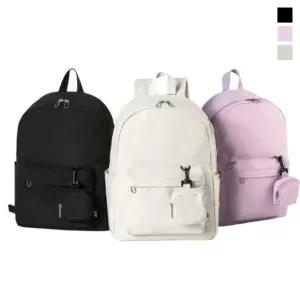 넉넉한 클래식 가방 남녀백팩 베이직 학생 수납 고퀄 백팩가방 여성백팩 여성 백팩 가방