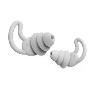 소음귀마개 수면 귀마개 소음 차단 방지 3단 실리콘 이어플러그