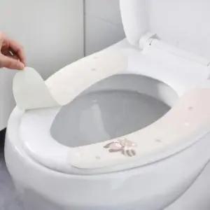 차가운 변기 스티커 따뜻한 시트 변기