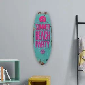 모던심플스타일 식스미 장식 엘레강 서핑 보드 인테리어 우드 빈티지