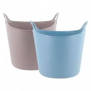 라인 빨래 바구니 세탁 보관함 욕실 바구니 이동식