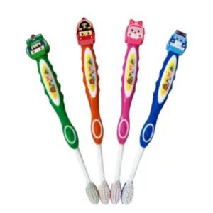 (튼튼)로보카폴리 어린이 피규어 키즈 칫솔5개 쥬니어 어칫솔 캐릭터 유아 유치원 영아 아이 집칫솔