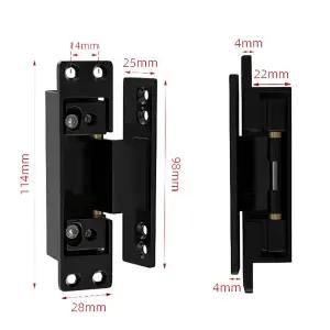 호환  조절 가구 도어 힌지 아연 합금 숨김형 스타일 녹 방지 캐비닛 및 실내외 사용 가능