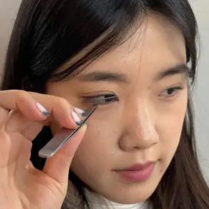 P1 왁싱 눈썹정리 사선형 족집게 트위저