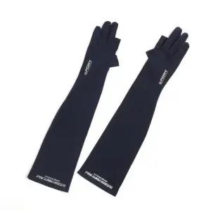 장갑쿨토시 쿨링 UV차단 장갑토시 손가락쿨토시 (남성용-네이비)
