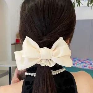 왕리본 곱창밴드 머리끈 ST164