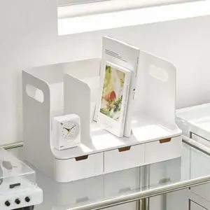 책상 책꽂이 3단 1P 서랍 데스크 오거나이저 정리함 파일꽂이 책상정리 수납장 사무용품